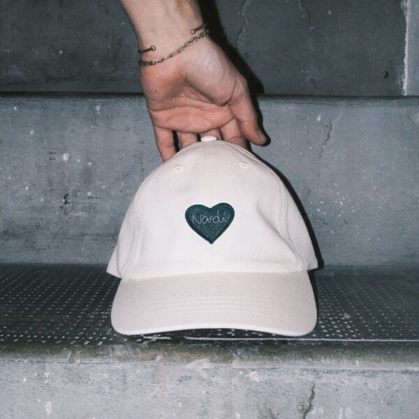 Caps nardi coeur crème