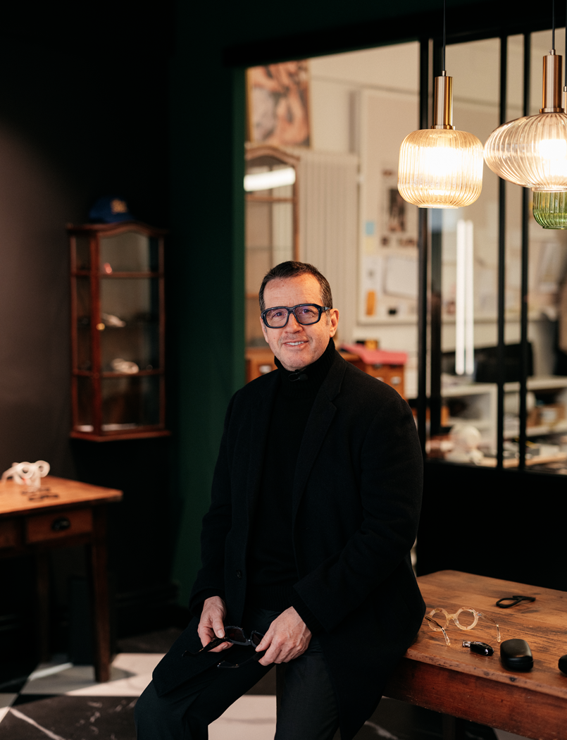 François-Henry Bennahmias chez nardi lunetier